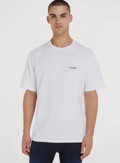 CALVIN KLEIN Logo Crew Neck T-Shirt