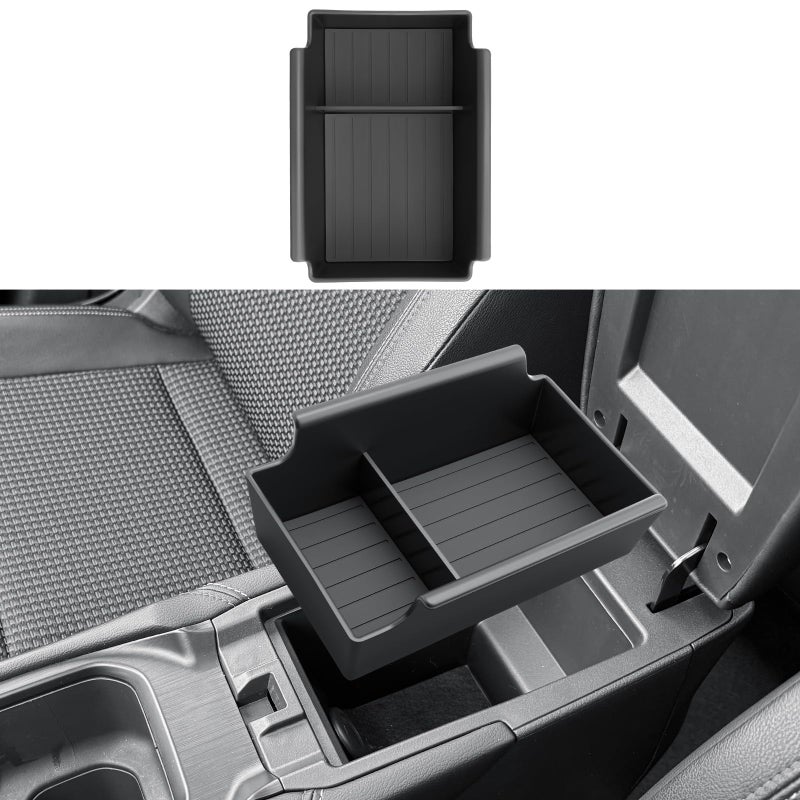 ECOZEN 2026 Kicks Center Console Organizer For 20252026 Nissan Kicks Console Organizer Storage Tray Compatible with 2025 2026 KicksSSVSR Accessories Armrest Organizer ABS - Image 2