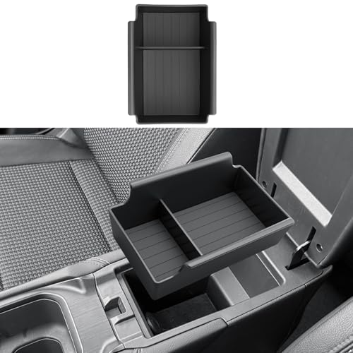 ECOZEN 2026 Kicks Center Console Organizer For 20252026 Nissan Kicks Console Organizer Storage Tray Compatible with 2025 2026 KicksSSVSR Accessories Armrest Organizer ABS - Image 1