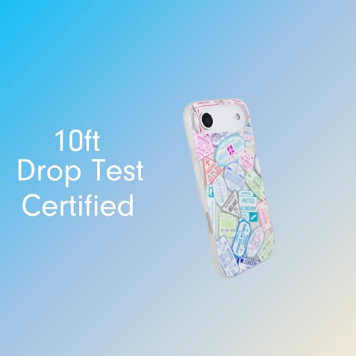 Sonix Case for iPhone 17 Air | Compatible with MagSafe | 10ft Drop Tested | Passport Stamps - Image 2