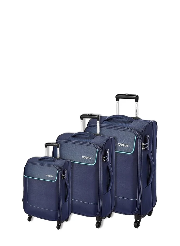 امريكان توريستر American Tourister Jamaica Spinner - Navy - 3 Years Global Warranty