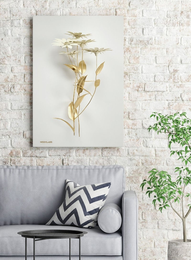 مودكلاس لوحة جدارية كانفس بتصميم ورود - Image 1