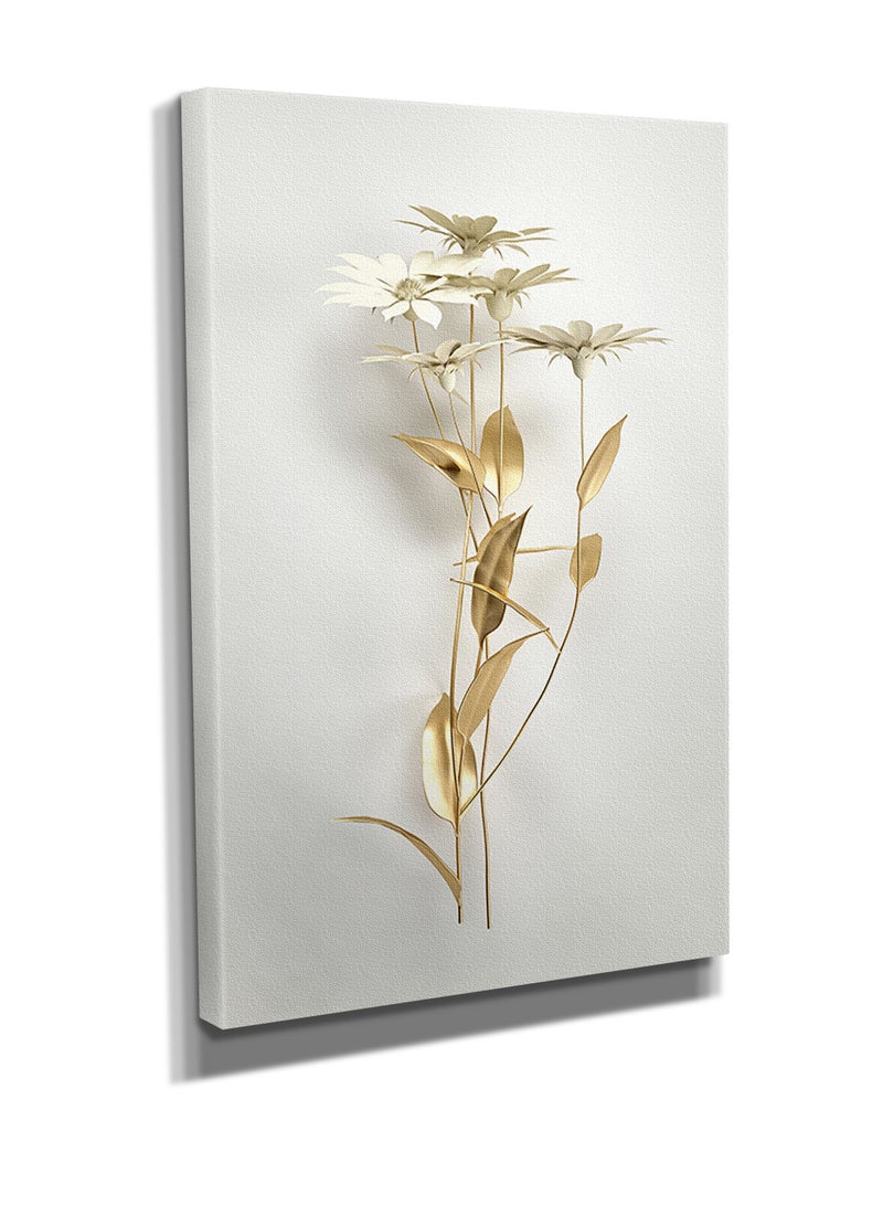 مودكلاس لوحة جدارية كانفس بتصميم ورود - Image 2