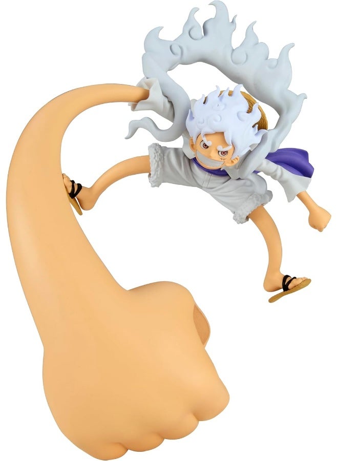 Banpresto One Piece FL Monkey D. Luffy Gear 5 Vol.4 Figure (12 cm) - Image 1