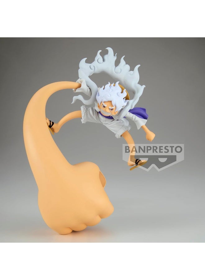 Banpresto One Piece FL Monkey D. Luffy Gear 5 Vol.4 Figure (12 cm) - Image 2