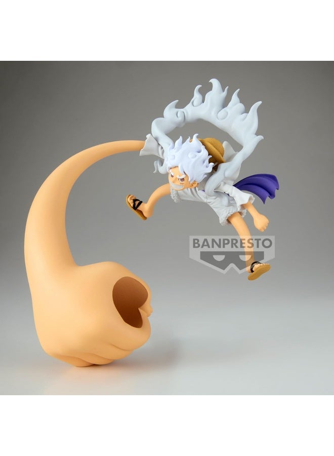 Banpresto One Piece FL Monkey D. Luffy Gear 5 Vol.4 Figure (12 cm) - Image 3