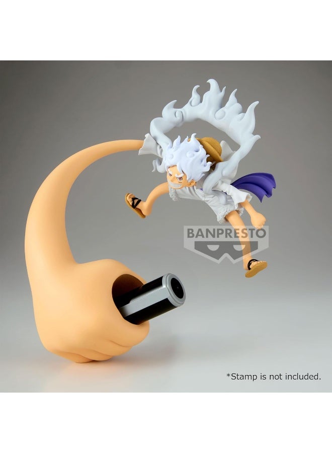 Banpresto One Piece FL Monkey D. Luffy Gear 5 Vol.4 Figure (12 cm) - Image 4