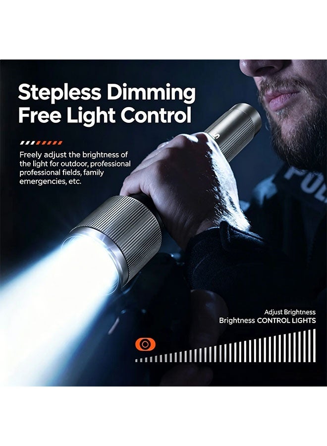 Philips LED Philips SFL2142/93 Zoomable Flashlight with Type-C Fast Charging, 2000mAh, Super Long Battery Life, High-Intensity Light - Image 3