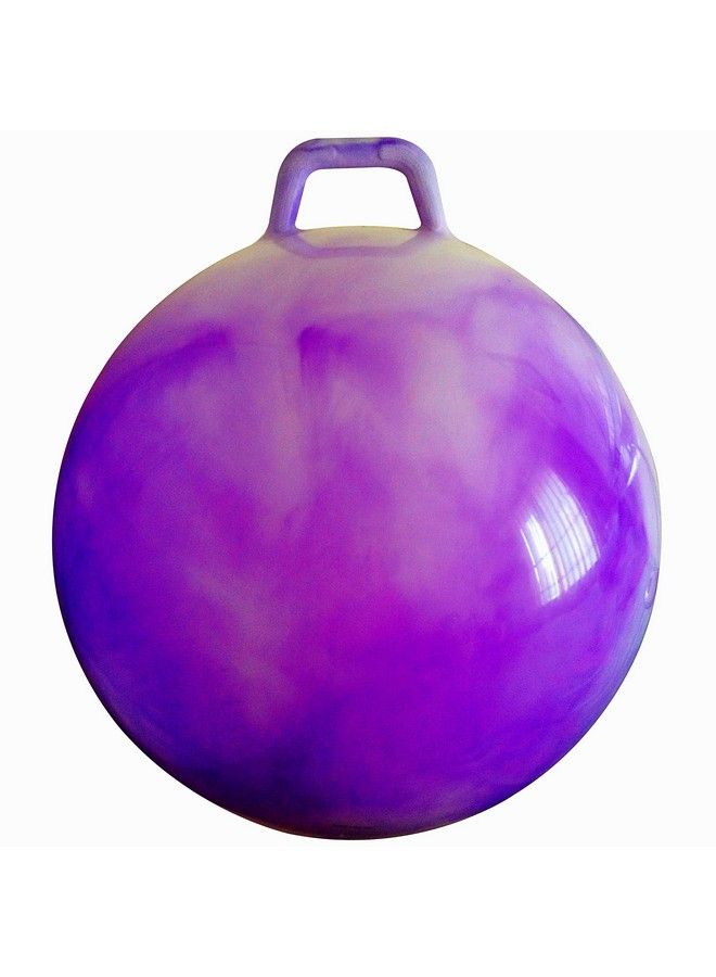 AppleRound Space Hopper Ball With Air Pump: 20In/50Cm Diameter For Ages 7 9 Hop Ball Kangaroo Bouncer Hoppity Hippity Hop Jumping Ball - Image 1