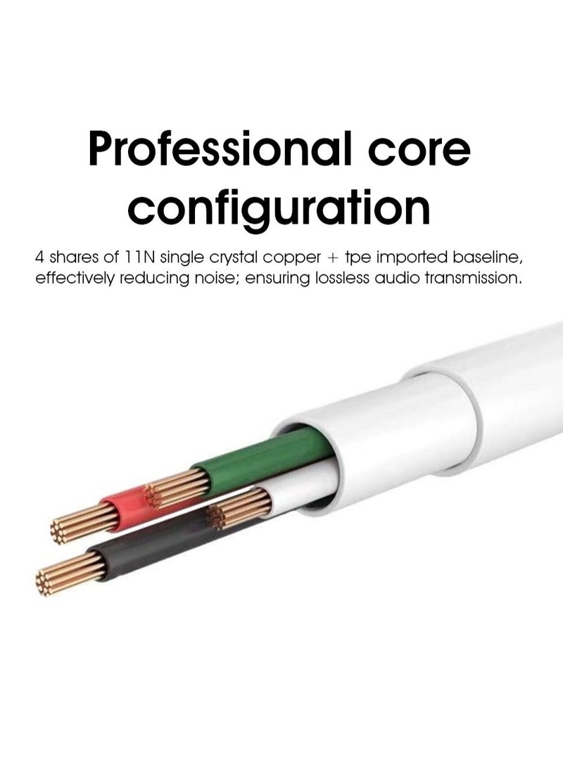 AROAQ 3.5mm Stereo In Ear Headphones, Universal Wired Control Earphone, Comfortable Hifi Sound Sports Music Earbuds, Portable Stylish Wired Headsets With Microphone And Button Control, (1pc, Yellow) - Image 2