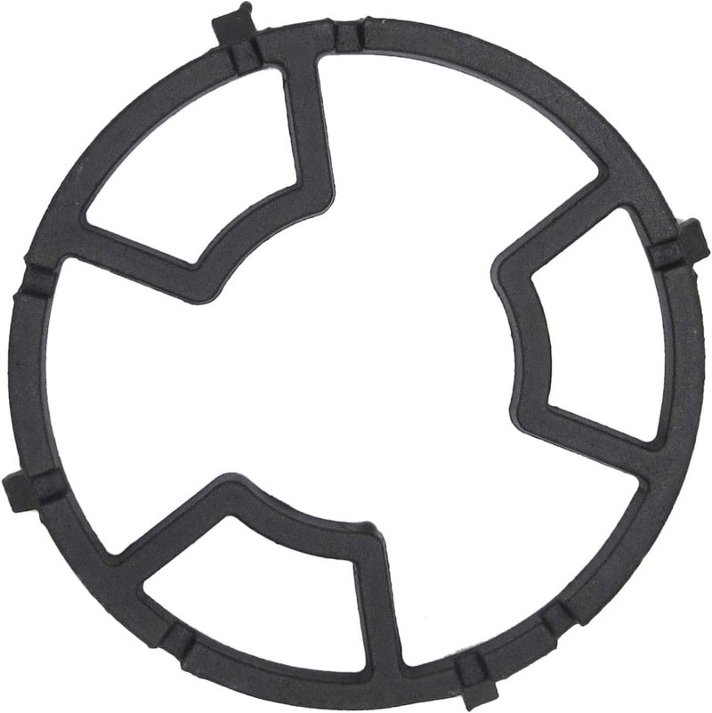 METER STAR 7.5" Universal Gas Stove Rack – Non-Slip Cooktop Holder for Moka Pots, Butter Warmers, Small Saucepans & Cast Iron Wok Support (Black) - Image 4