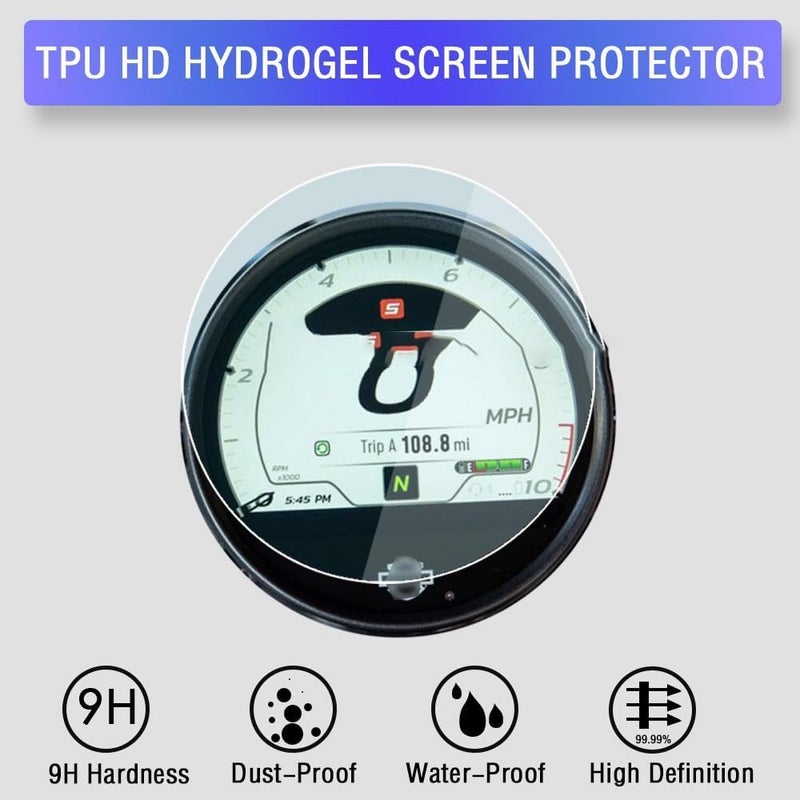 DEMULAX Motorcycle Instrument Protection Film - Image 2