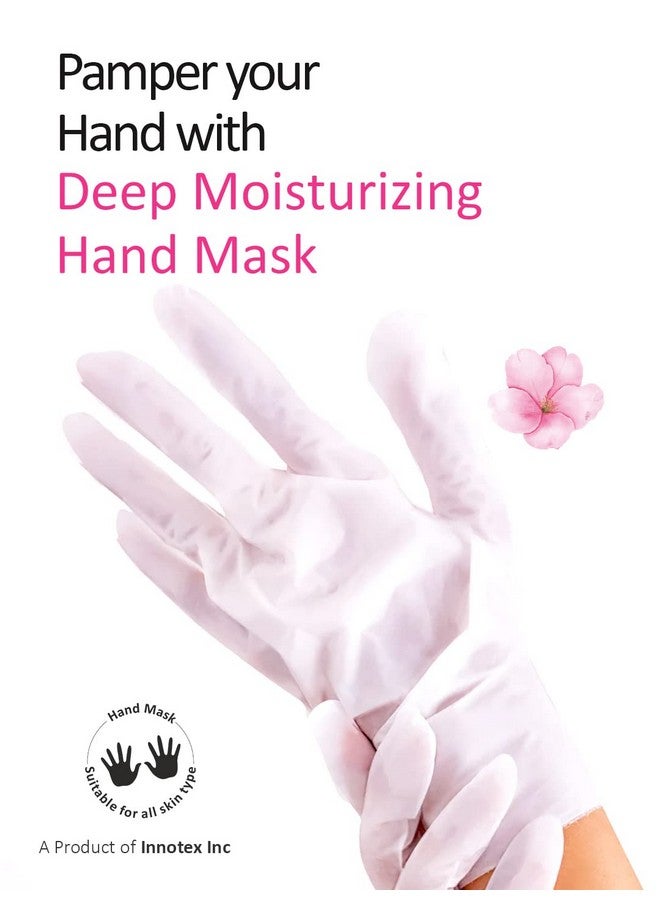 Masking Hand Hydration Gloves for Deep Moisturising, Brightening, Remove dull, dry skin, Softens nails and cuticles, Spa at Home, Hand Mask for Soft and Silky Hands 20g (pack of 1) - Image 2