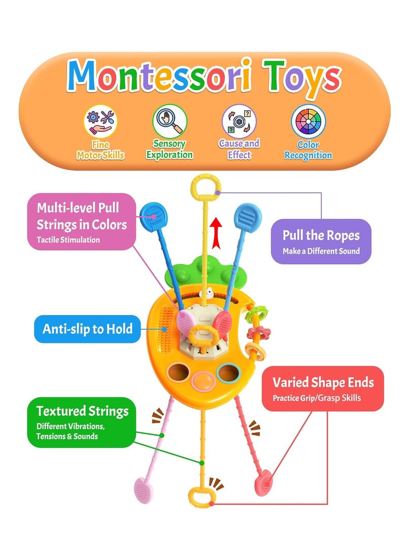 MUMS PLANET Montessori and educational baby toys  5 * 1 from Mums Planet, teething toys with silicone tips and rattles, a valuable gift for children  - Image 4