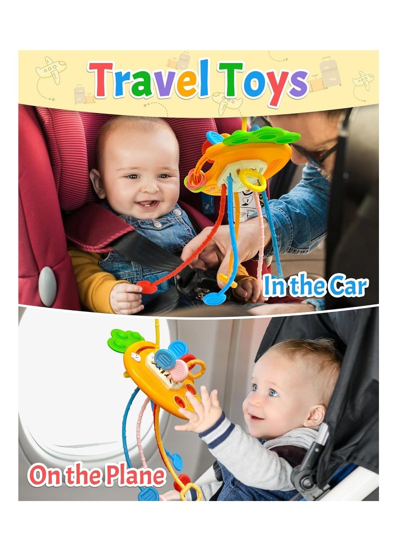 MUMS PLANET Montessori and educational baby toys  5 * 1 from Mums Planet, teething toys with silicone tips and rattles, a valuable gift for children  - Image 5