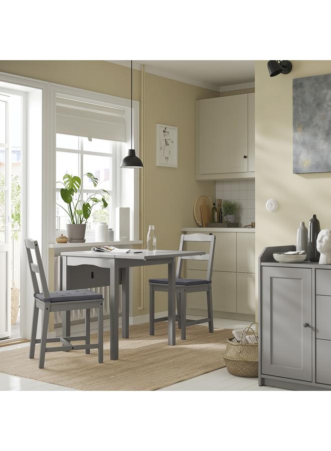 زبون وسادة كرسي، رمادي، 42/35x40x4 سم - Image 2