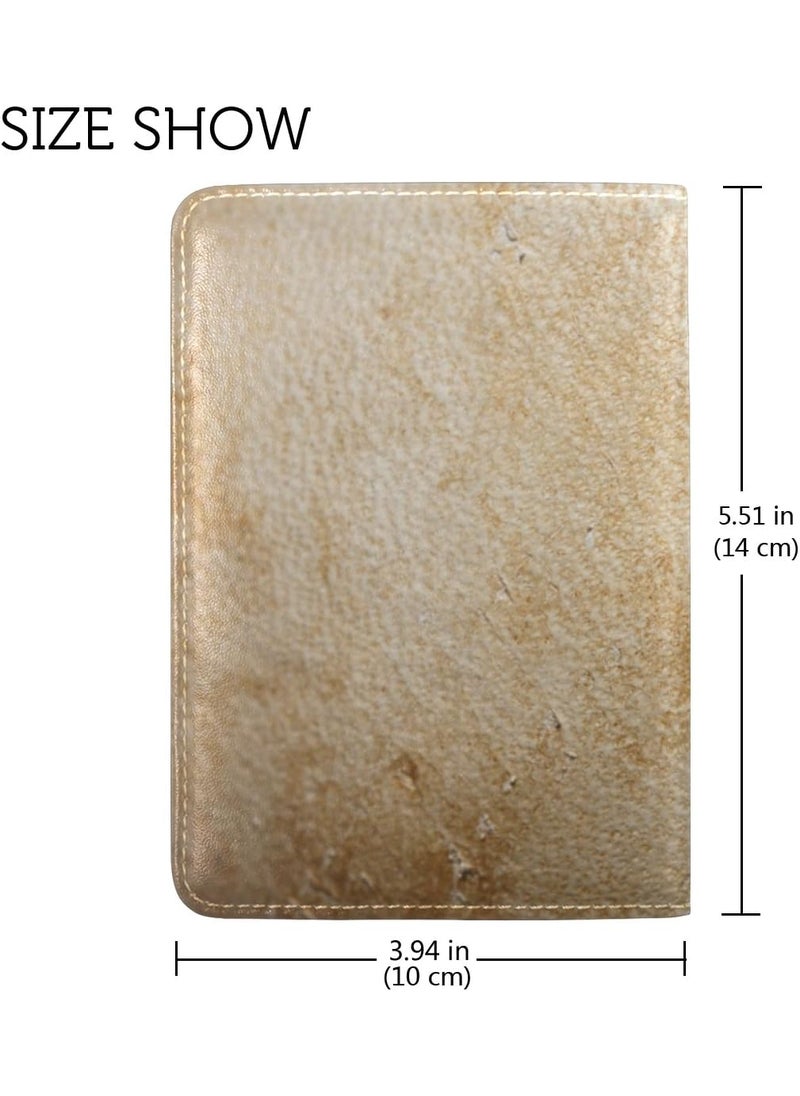 ALAZA ALAZA Vintage Baseball Sport Leather Passport Holder Cover Case Travel One Pocket  - Image 3