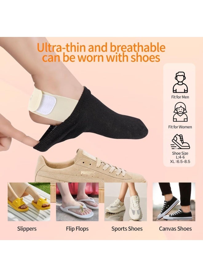 2PCS Bunion Corrector for Women & Men - Adjustable Toe Straightener with Customizable Support, Day & Night Wear, Comfortable Toe Separators for Bunion Relief, Thumb Valgus Correction (L) - Image 2