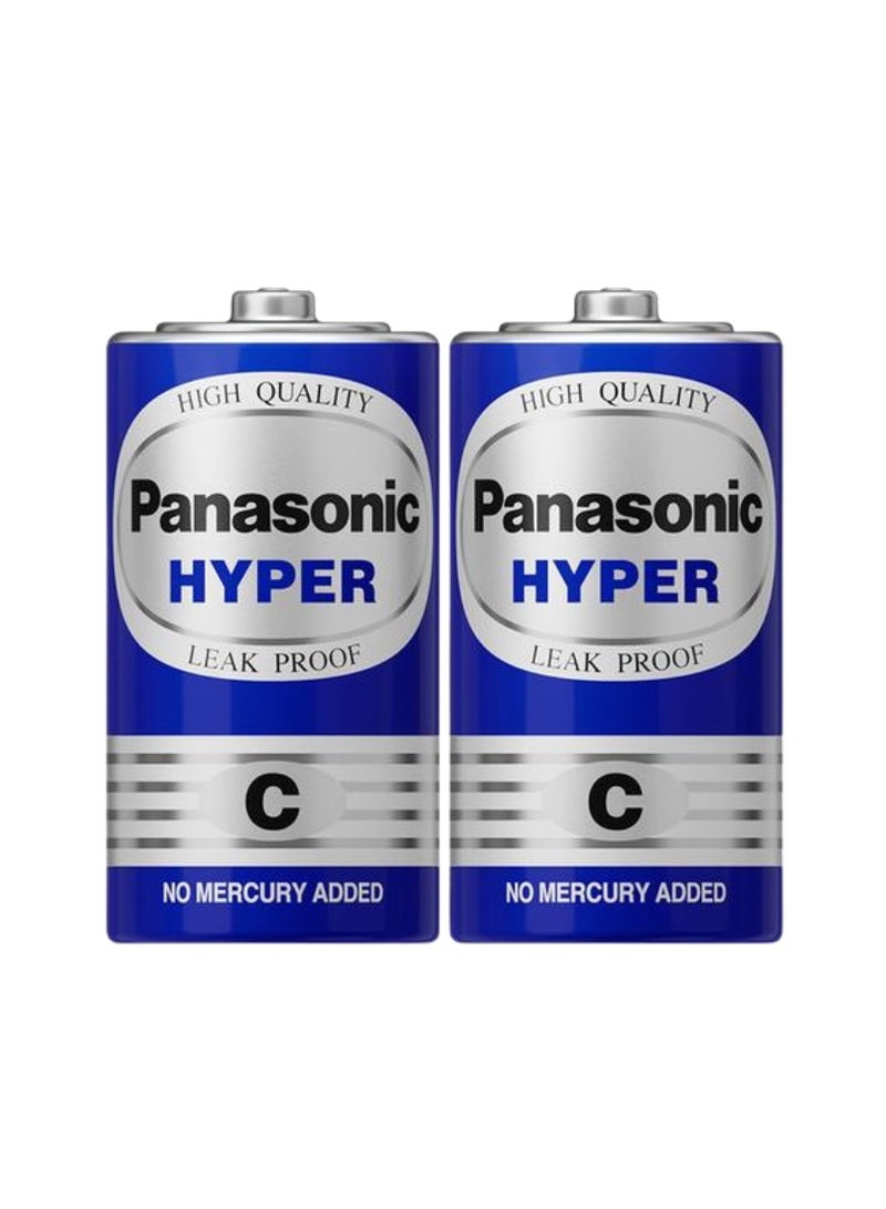 Panasonic Panasonic Hyper Manganese C Size R14UT/2S Batteries (Pack of 24)
