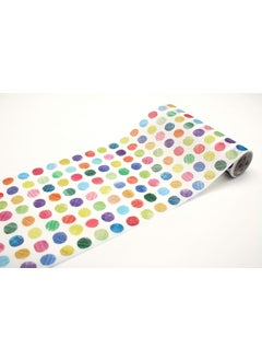 MT mt Washi Wrapping Paper, Color Pencil dot, 155 mm x 5 mtrs (Pack of 1)  - Image 1