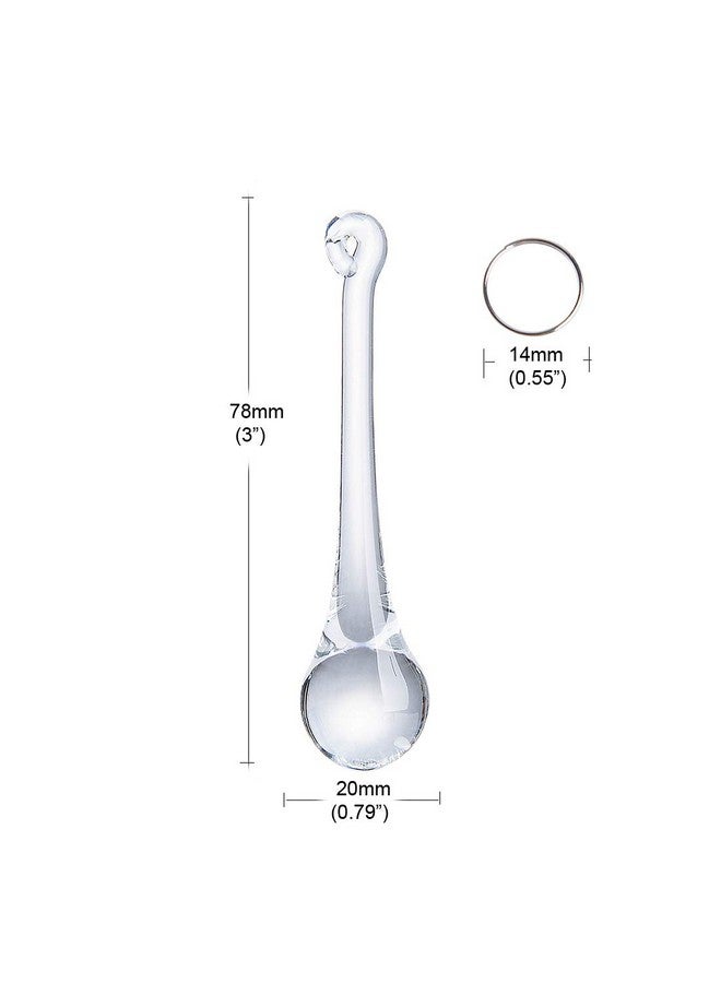 LONGWIN 20pcs Crystal Teardrop Chandelier Pendant Parts Wedding Party Christmas Tree Decorations Ornaments - Image 2