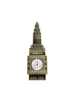 GOODIEBOX GOODIEBOX Big Ben Tower London Souvenir Miniature Model Replica Monuments Decorative Showpiece for Home Antique Finish Dashboard 7 Inch  - Image 5