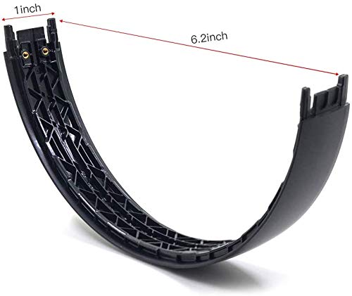 QKIIP Beats Solo3 Headband, Replacement Arch Solo 3 Parts Top Headband Compatible with Beats by Dr Dre Solo 3 Wireless/A1796 and Solo 2 Wired/Wireless (B0518/B0534) Headphones (Matte Black) - Image 3