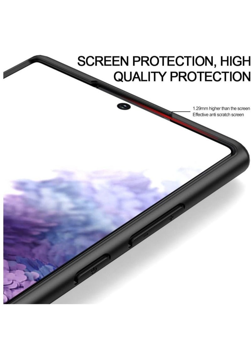 Raxoom Premium Matte TPU With Clear Hard PC Hybrid Phone Case for Samsung Galaxy S22 Ultra - Image 4