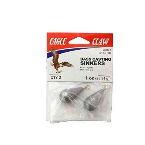 Eagle Claw BASS Casting Sinker SZ-1 OZ - Image 2