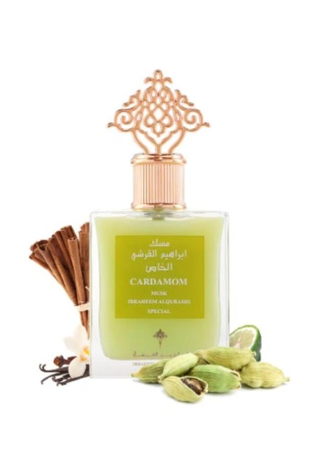 مسك الهيل عطر مسك ابراهيم القرشي للنساء والرجال، 75 مل