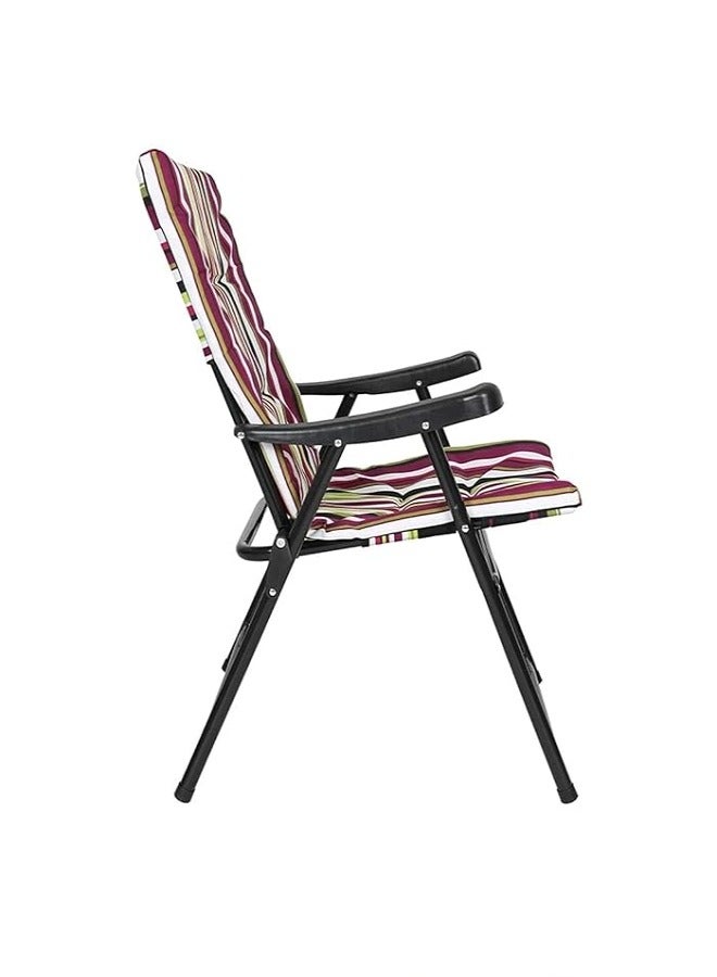 Cady One Heavy Duty Folding Beach Chair Foldable Camping Chair for Adult, Lightweight Folding Camping Chair for Outdoor Camp Beach Travel Picnic - Image 3