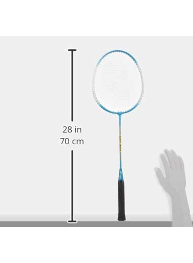 Yonex راكت بادلمنتون من الألمنيوم Gr 303I مع غلاف جرافيت أزرق داكن كامل - Image 4