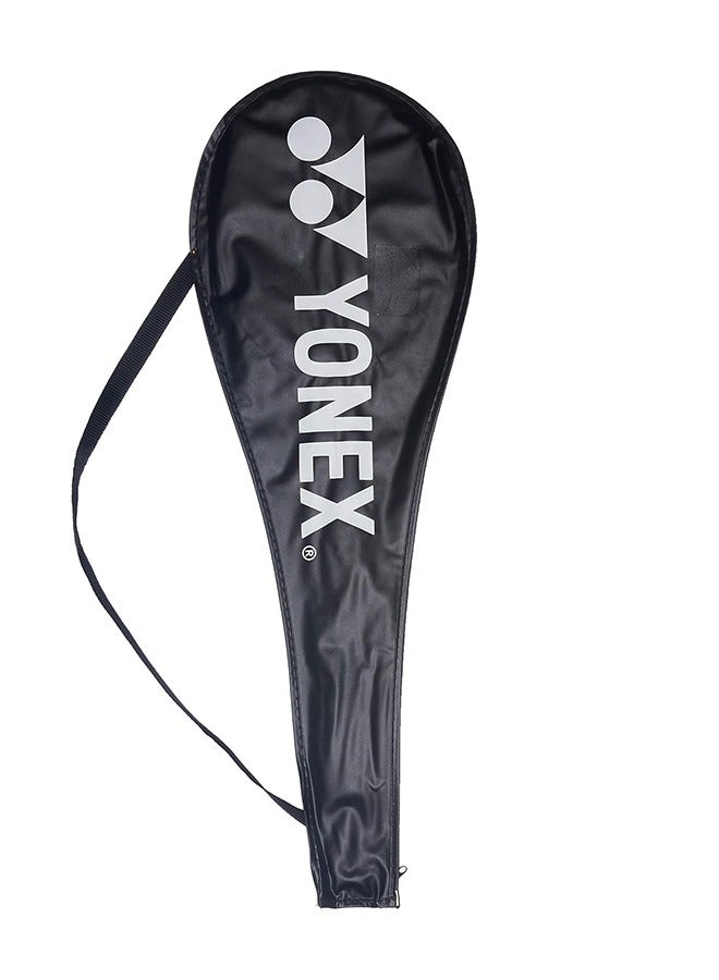 Yonex راكت بادلمنتون من الألمنيوم Gr 303I مع غلاف جرافيت أزرق داكن كامل - Image 2