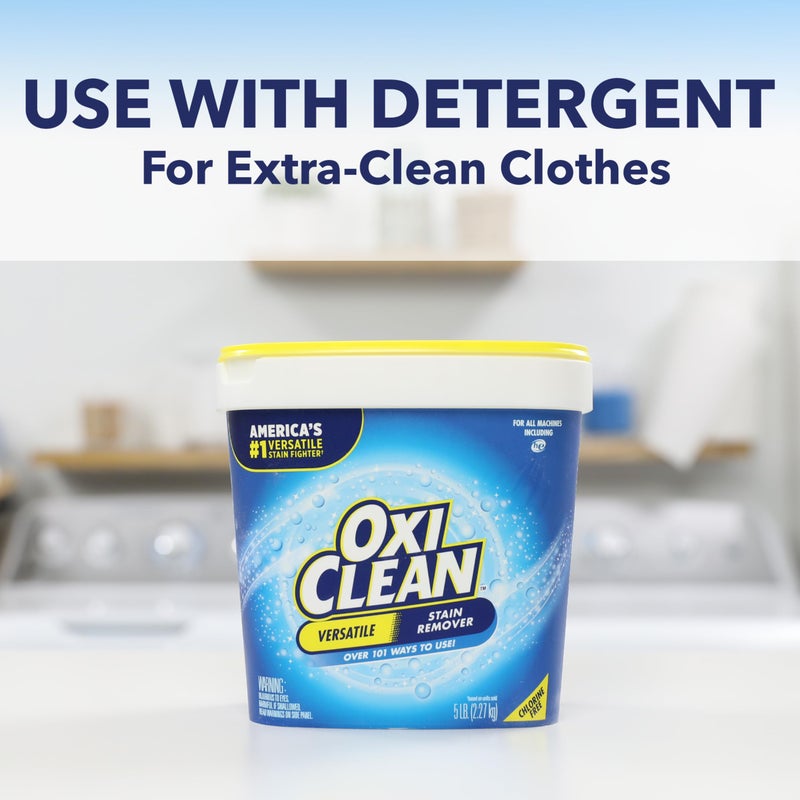 OxiClean Versatile Stain Remover Powder, 5 lb - Image 5