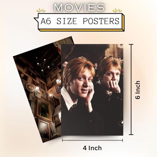 Posters Inc Harry Potter Posters Pack of 54 | Wall Decoration Items for Bedroom, Living Room, Study & Kitchen | Dream Catcher Wall Decor | Gifts for Women & Best Friend | 300 GSM Paper, Unframed - Image 5
