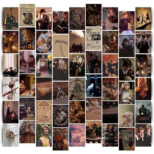 Posters Inc Harry Potter Posters Pack of 54 | Wall Decoration Items for Bedroom, Living Room, Study & Kitchen | Dream Catcher Wall Decor | Gifts for Women & Best Friend | 300 GSM Paper, Unframed - Image 1