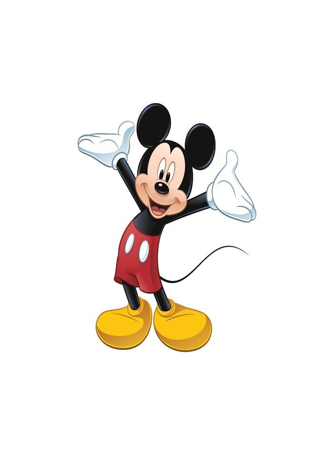 RoomMates Disney Mickey & Friends Mickey Mouse Peel & Stick Giant Wall Decal , RMK1508GM - Image 1