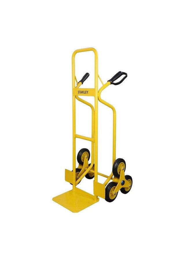 ستانلي عربة يدوية مزودة بعجلات لتسلق السلالم، لون أصفر وأسود، 119 x 52 x 59 سم SXWT-HT523 - Image 1