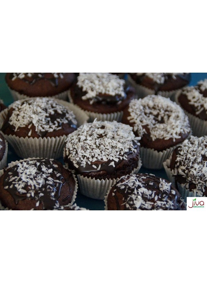 Jiva Organics Organic Shredded Coconut Unsweetened 12oz | Desiccated Flakes | Premium Full Fat | Gluten-Free, Non-GMO, Keto Paleo Friendly for Baking | by Jiva Organics - Image 4