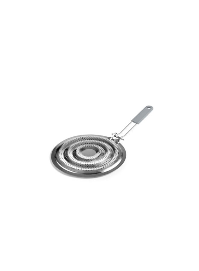 ibili Gas Stove Heat Diffuser, Even Heat Distribution Plate for Gas Cooktops, Tinned Steel and Plastic Burner Protector, Prevents Food Burning, Ideal for Frying Pans Saucepans Casseroles and Pots - Image 1