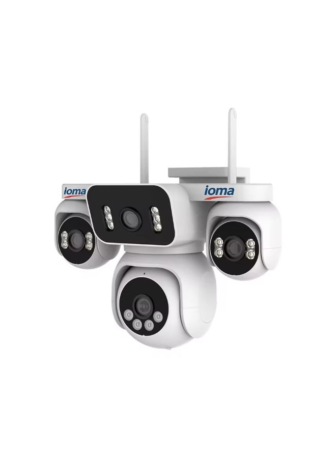 IOMA 4K WiFi Smart PTZ Security Camera with Night Vision and Two-Way Audio