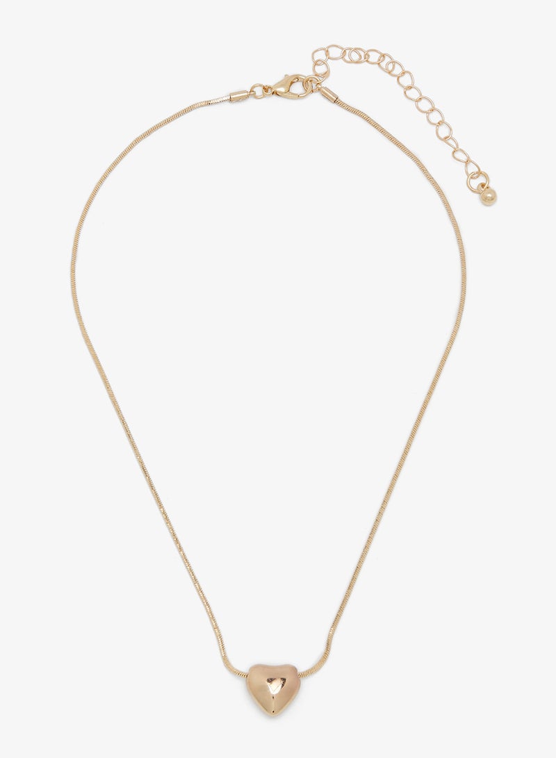 ELLA Gold & Pearl Charm Beaded Layered Necklace - Image 3