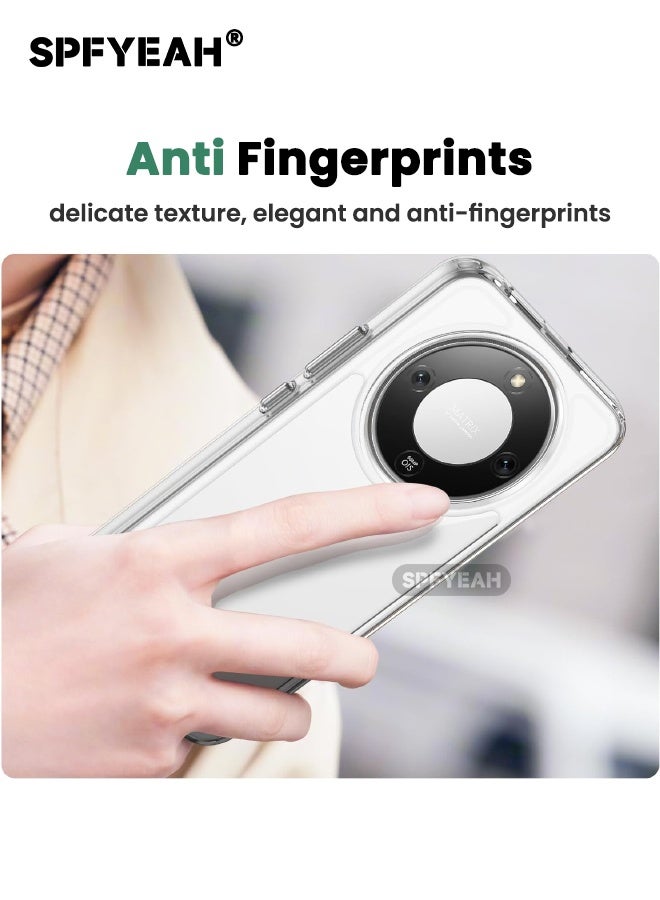 SPFYEAH [3-in-1] Honor X9D 5G Case Cover with HD Tempered Glass Screen Protector & Camera Lens Protector, [Anti Drop][Anti Scratch][Anti Slip][Anti Fingerprint] Clear Acrylic Hard Case Cover for Honor X9d 6.79 inch, Clear - Image 5