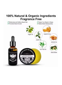 General Mens Beard Growth Kit, Beard and Mustache Facial Hair Growth Roller Kit, Beard Growth Oil, Beard Balm, Beard Roller, Beard Comb, Storage Bag, Birthday Gift for Father Dad Men  - Image 2