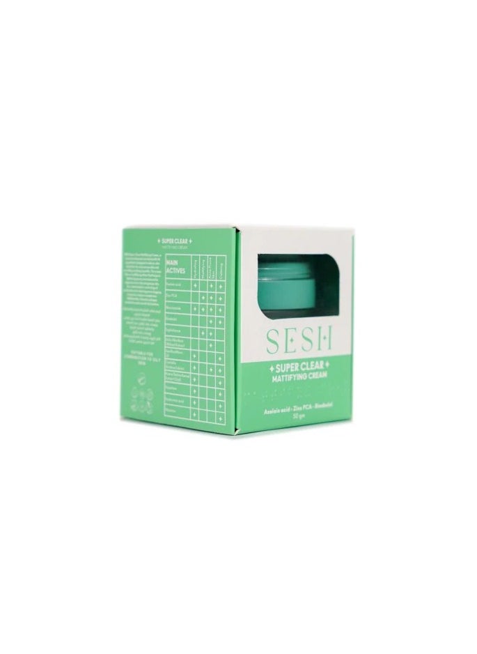 SESH - Super Clear - Mattifying Cream - Image 1