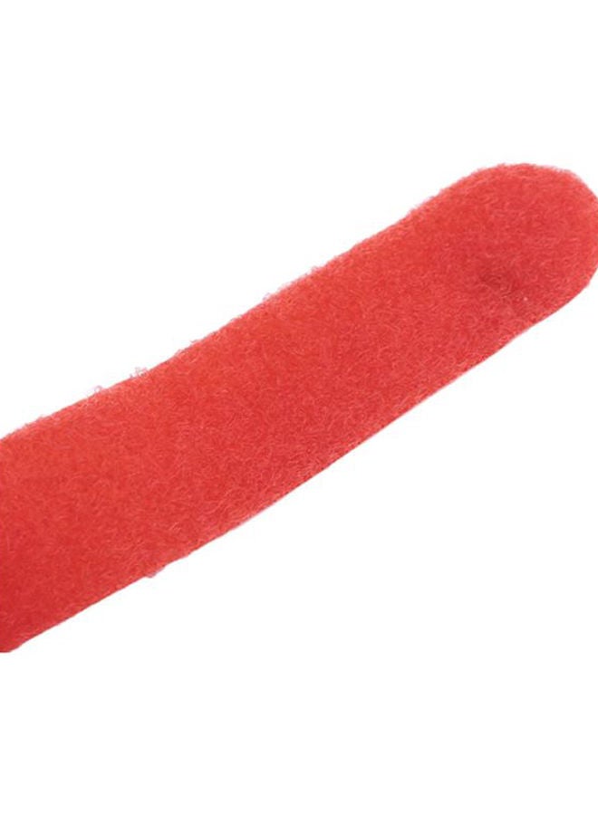 NIBEMINENT Creative Waterproof PVC Soft Rain Boots Red/White 4.3x3.3x4.3cm - Image 4