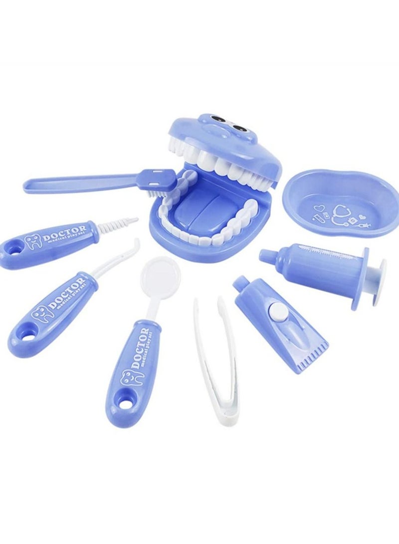 KASTWAVE Kids Pretend Play Doctor Set Dentist Medical Kits Toddler Doctor Role Play Educational Toys Pretend Play Dentist Tools Doctor Playset Random Color - Image 1