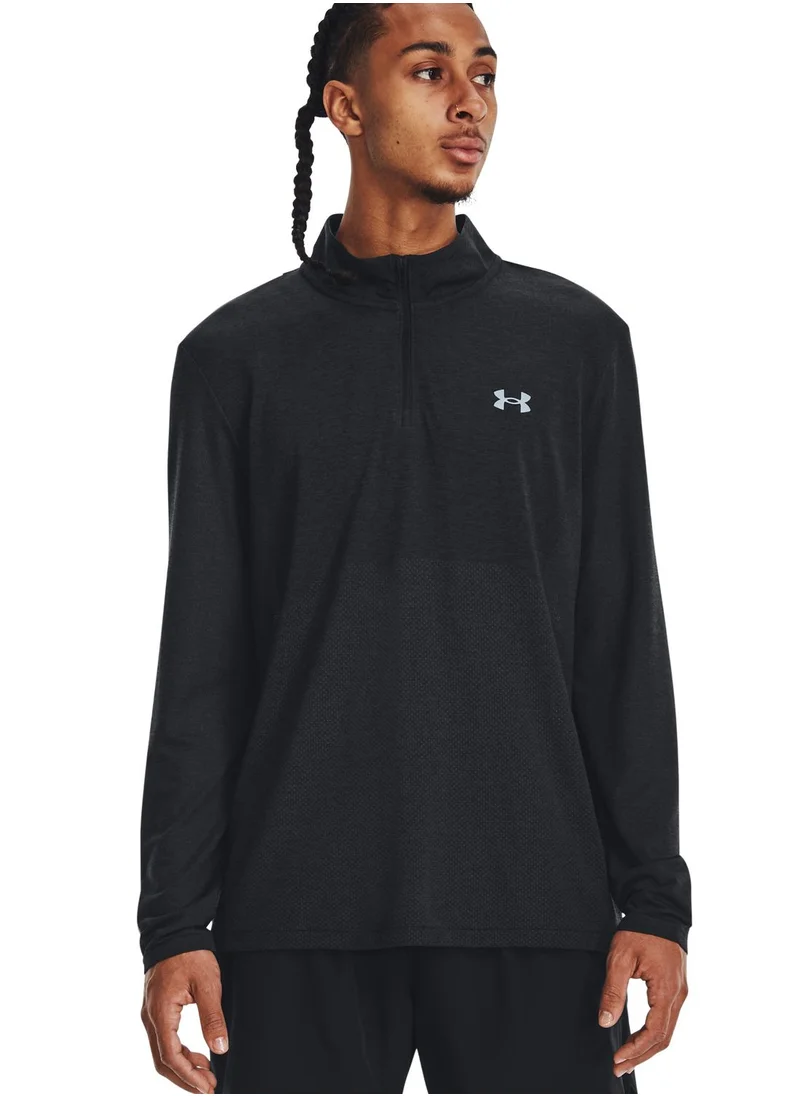 UNDER ARMOUR Seamless Stride 1/4 Zip Jacket