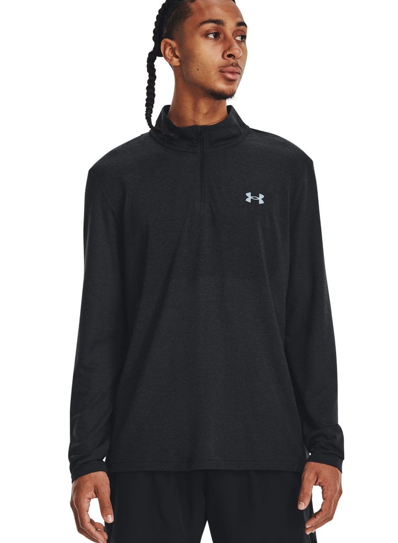 UNDER ARMOUR Seamless Stride 1/4 Zip Jacket  - Image 1