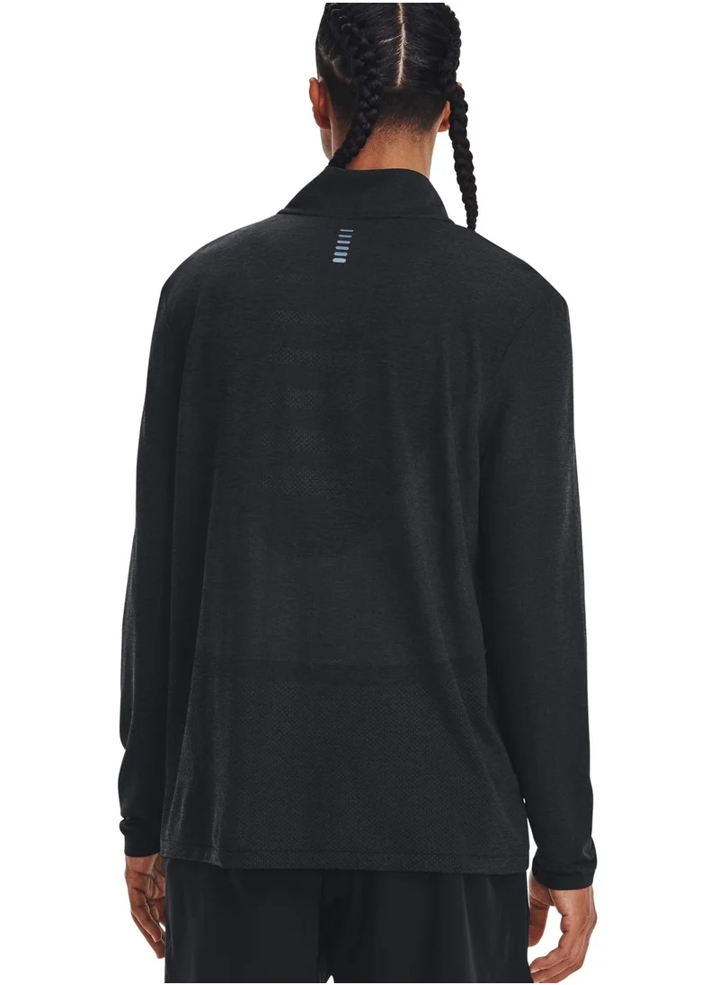 UNDER ARMOUR Seamless Stride 1/4 Zip Jacket